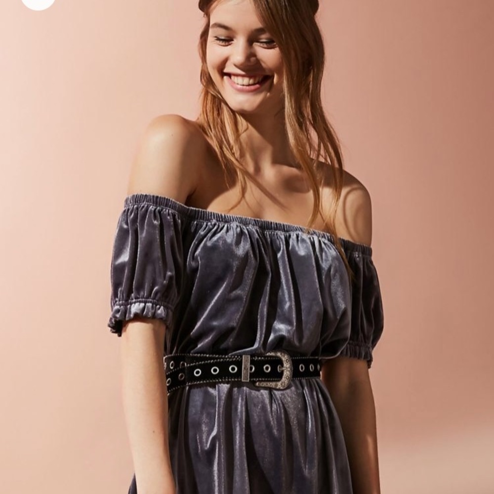 NWT OTS Velvet Dress - Picture 3 of 5